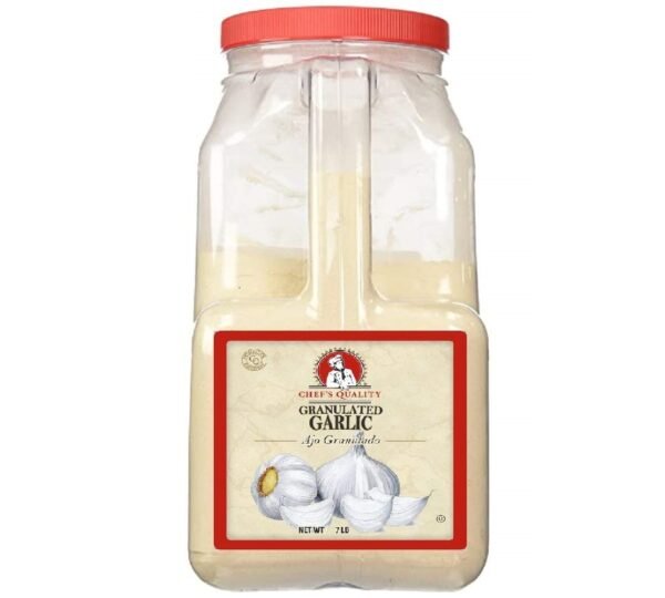 #GRANULATED GARLIC, BY JAR