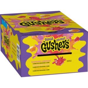 FRUIT GUSHERS, MIXED FRUITS ( PURPLE ) 4 OZ 8 CT