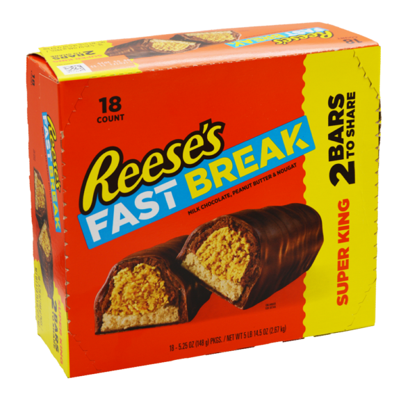 REESE'S, FAST BREAK SUPER KING SIZE 18 CT