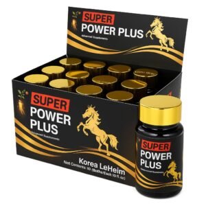 SUPER POWER PLUS BLACK 1 OZ X 10 CT