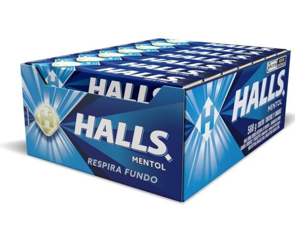 HALLS MENTHOL  , 21 CT *NEW*