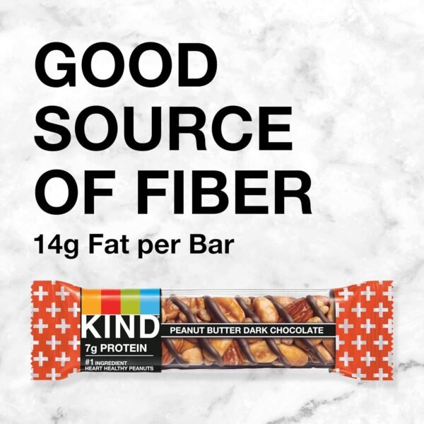 KIND BAR, PEANUT BUTTER DARK CHOCOLATE 12 CT *616* - Image 5