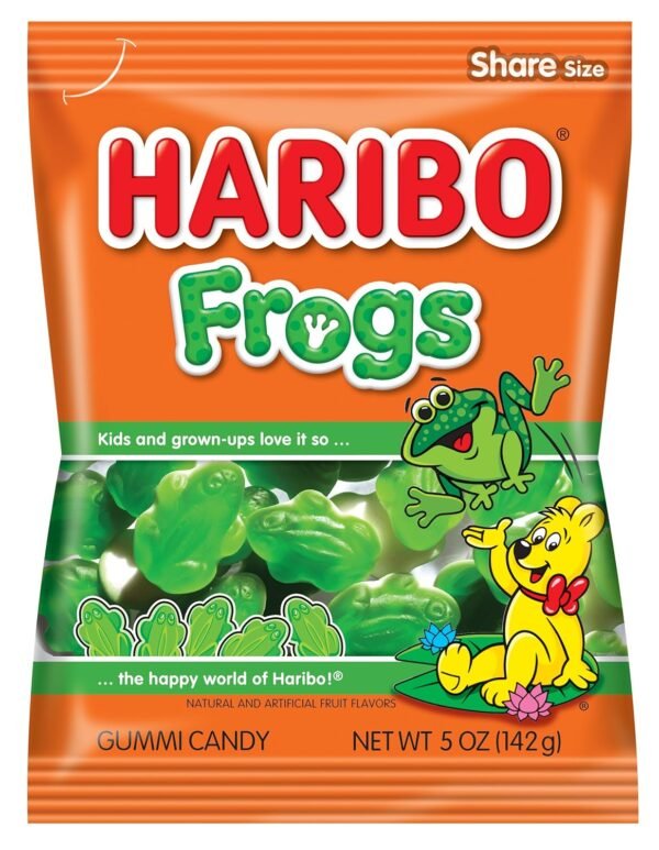 HARIBO FROGS 5 OZ *841* - Image 6