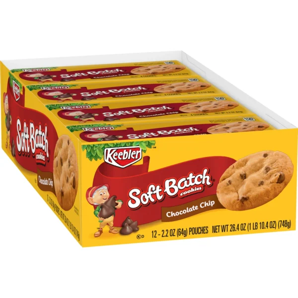 KEEBLER SOFT BATCH CHOCOLATE CHIP12 CT *496*
