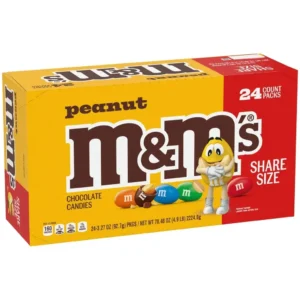 M&M'S, PEANUT KING SIZE 24 CT