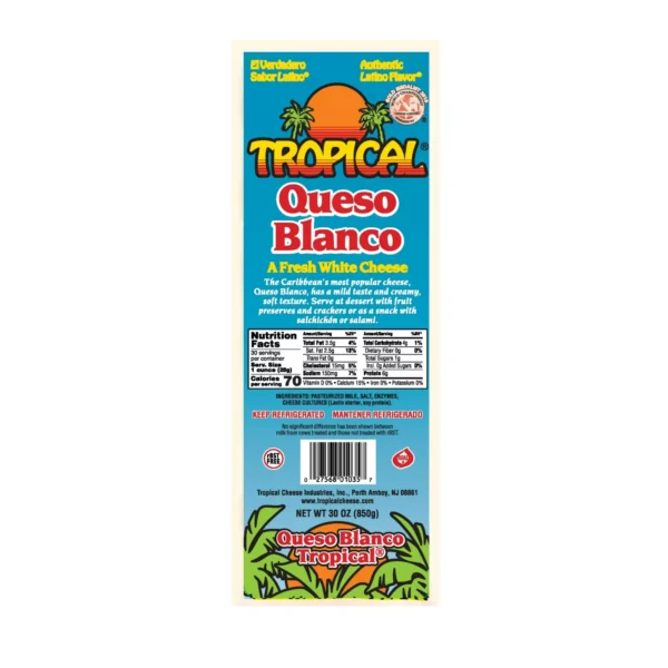 ### TROPICAL CHEESE BY LB
