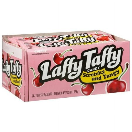 LAFFY TAFFY, CHERRY, 24 CT
