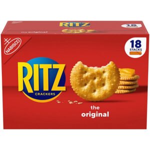 RITZ CRACKERS, 18 CT NEW