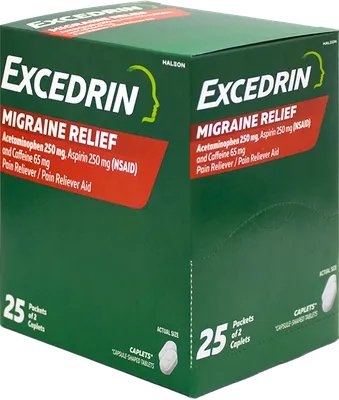 EXCEDRIN MIGRAINE, 25 CT