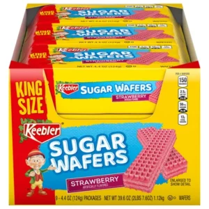 KEEBLER , SUGER WAVER STRWBERRY KING SIZE 9 CT
