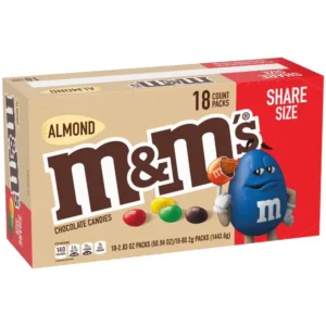 M&M'S, ALMOND, KING 18 CT