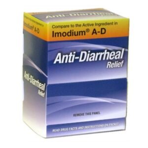 ANTI DIARRHEA , 25 CT ( BLUE BOX )