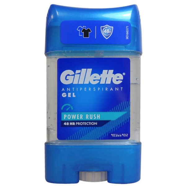 GILLETTE DEODORANT STICKS, POWER RUSH 4 OZ