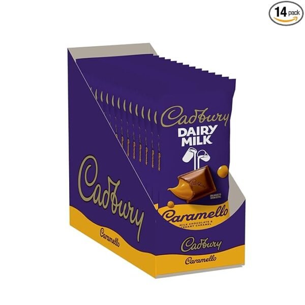 CADBURY , CARAMELLO 4 OZ 14 CT