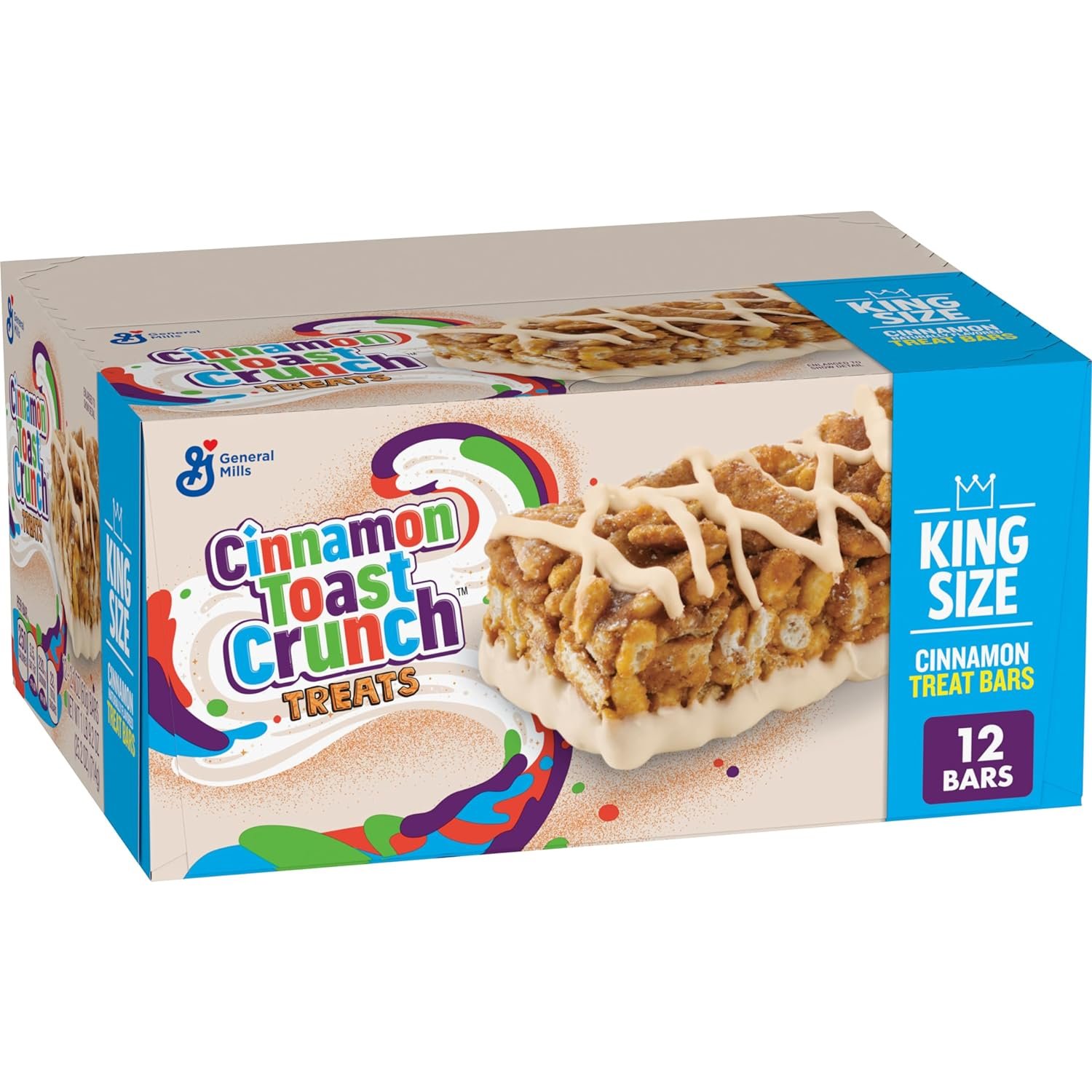 CINNAMON TOAST CRUNCH, TEATS, 2.1 OZ 12 CT
