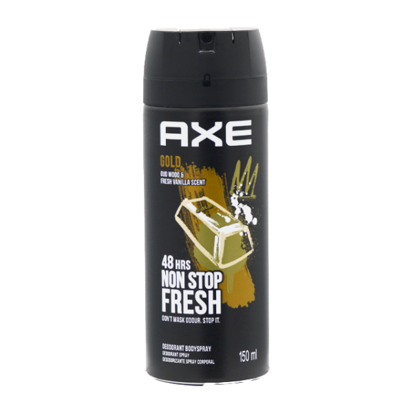 AXE SPRAY, GOLD 150 ML  *1166*