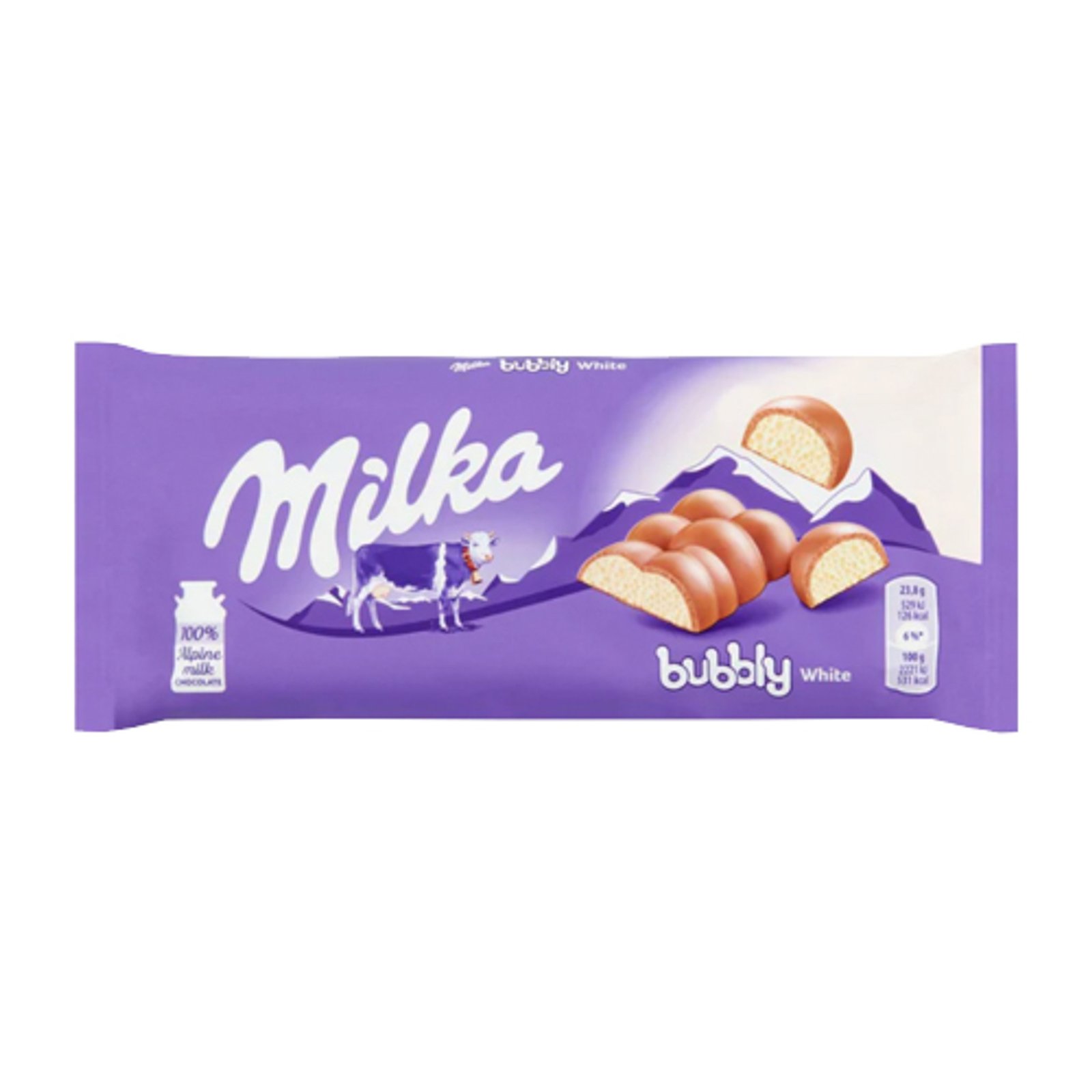 MILKA, BUBBLY WHITE, 15 CT