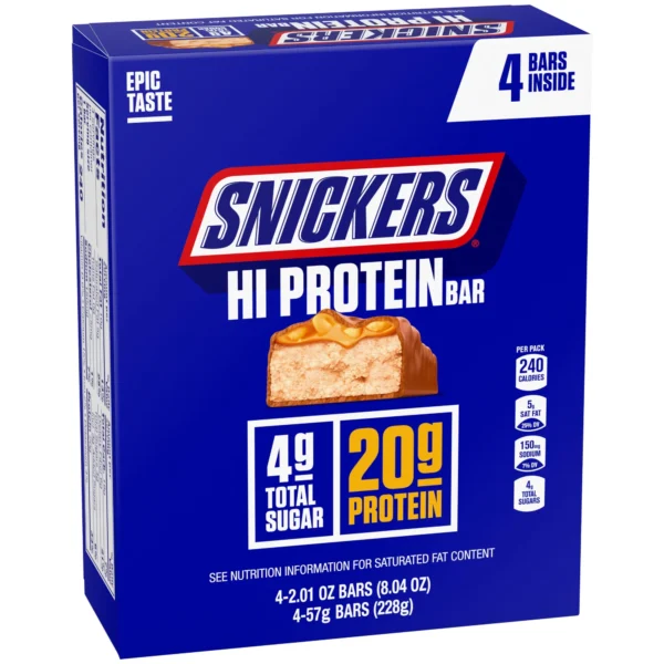 SNICKERS HIGH PROTEIN ORIGINAL 2.01 OZ 8/12CT