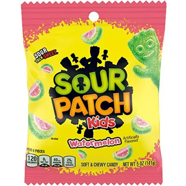 SOUR PATCH, WATERMELON 5 OZ *879*