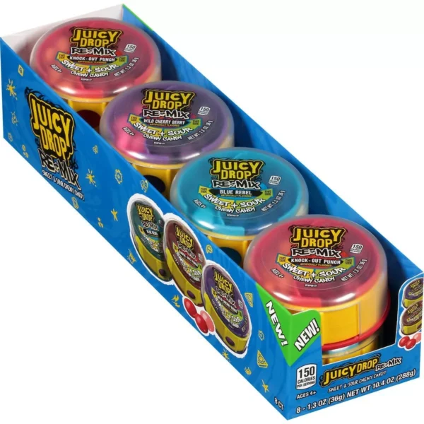 JUICY DROP , RE MIX 8 CT