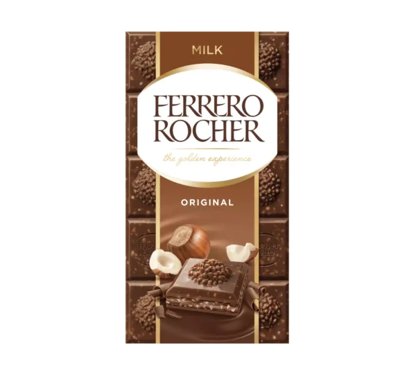 FERRERO , OIRGNAL MILK CHOCALTE 90 G, 8 CT