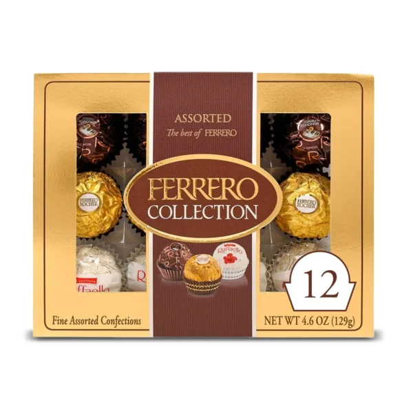 FERRERO ROCHER COLLECTION CHOCALTE, 12 CT