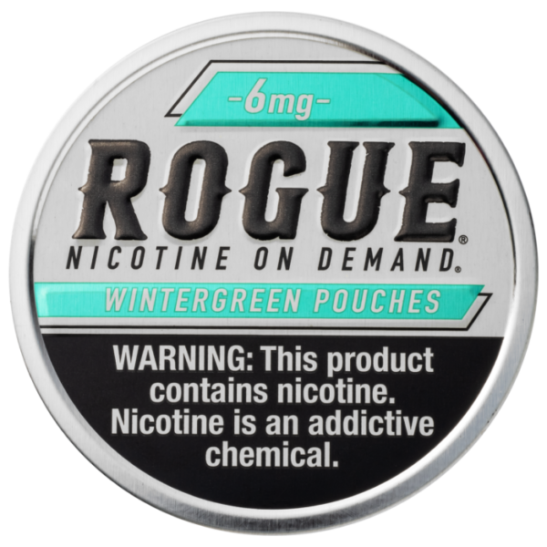 ROGUE 6 NICOTINE POUCHES WINTERGREEN 5 CT