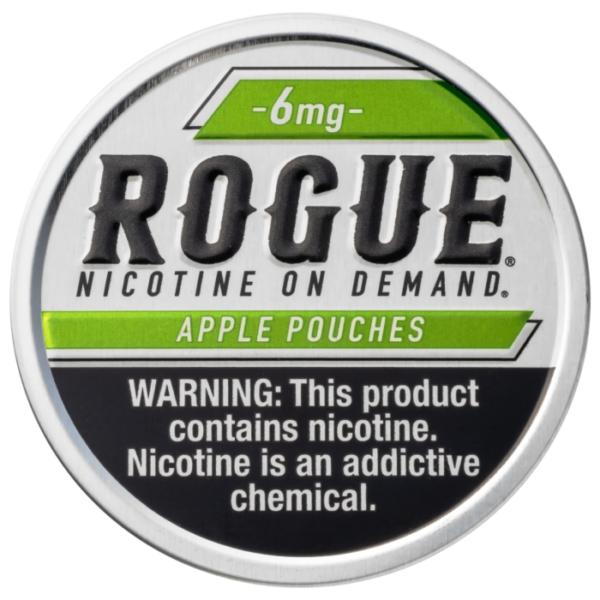 ROGUE 6 NICOTINE POUCHES APPLE 5 CT