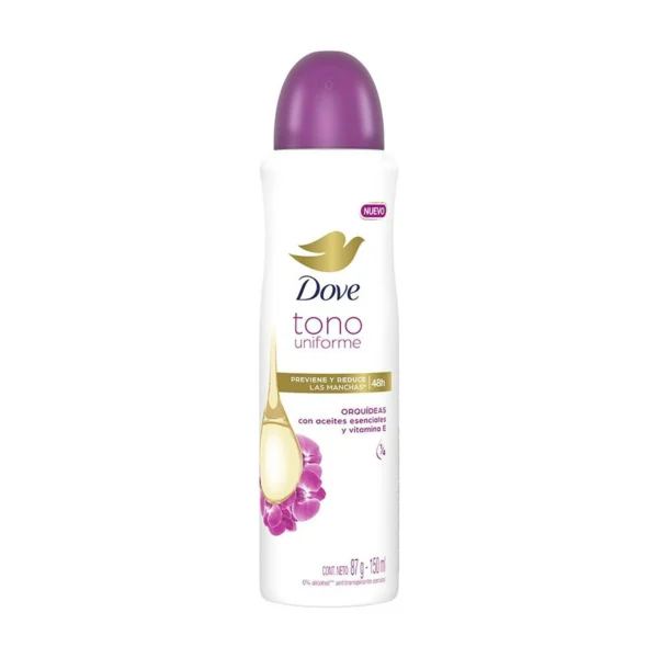 DOVE SPRAY , TONO UNIFOME 150 ML 1 CT