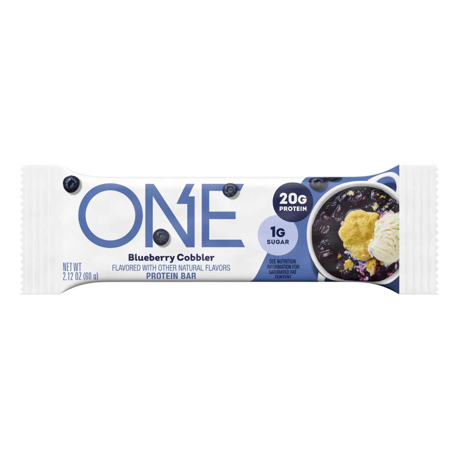 ONE, BLUEBERRY COBBLER 2.12 OZ 12 CT