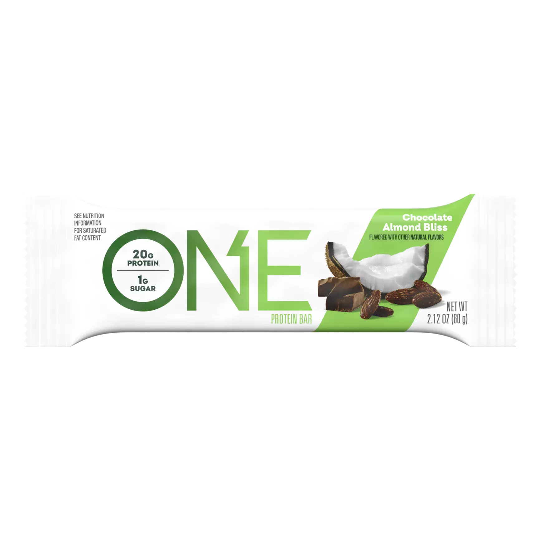 ONE, CHOCOLATE ALMOND BLISS 2.12 OZ 12 CT