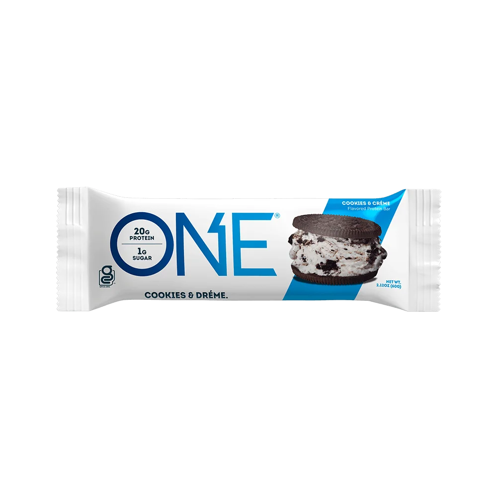 ONE, COOKIES & CREME PROTEIN 2.12 OZ 12 CT