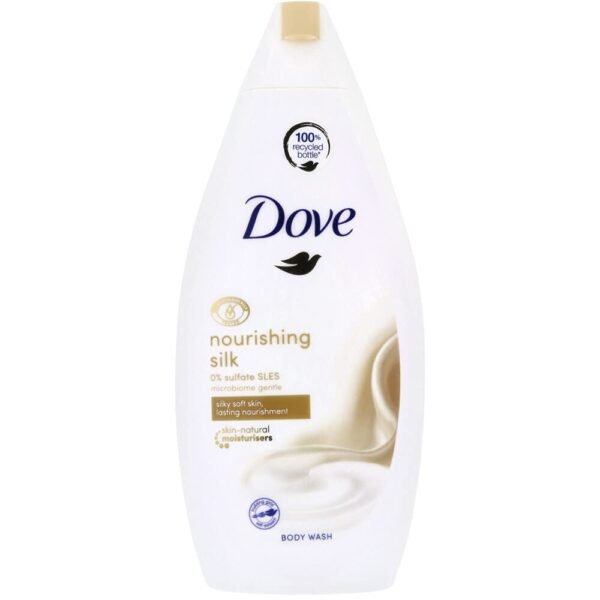 DOVE BODY WASH NOURISHING SILK FOR DRY SKIN  500ML