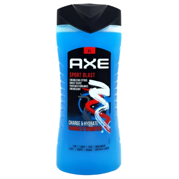 AXE BODY WASH 400ML 3 IN 1 SPORT BLAST