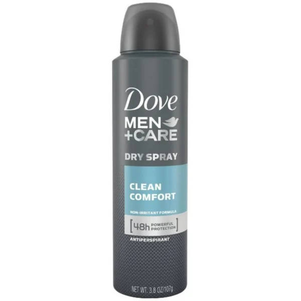 DOVE MEN SPRAY + CLEAM COMFORT 150 ML 1 CT