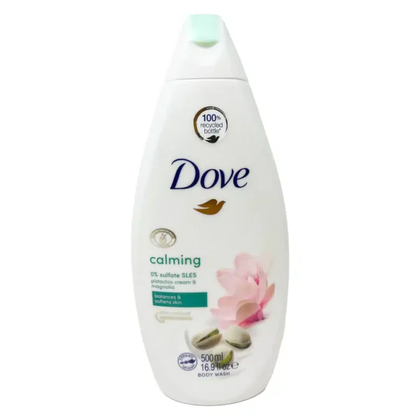 DOVE BODY WASH CALMING PISTACCHIO & MAGNOLIA  500ML