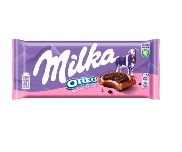 MILKA OREO STRAWBERRY SANDWICH 92G 16 CT