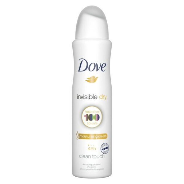 DOVE SPRAY , INVISIBLE DRY 150 ML 1 CT