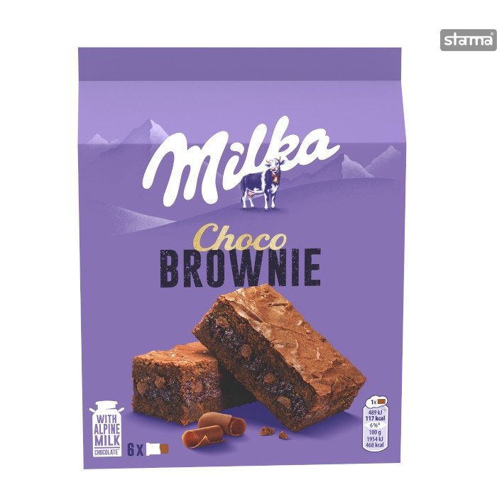 MILKA, SOFT CAKE BROWNIE 150 X 13CT
