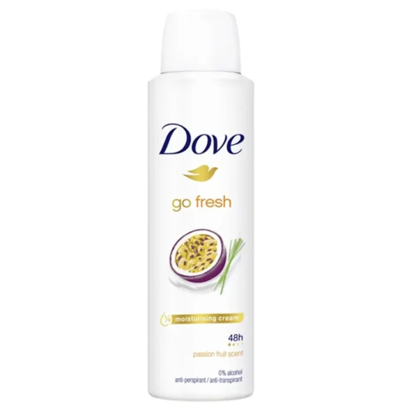 DOVE SPRAY , PASSION FRUIT  SCENT 150 ML 1 CT