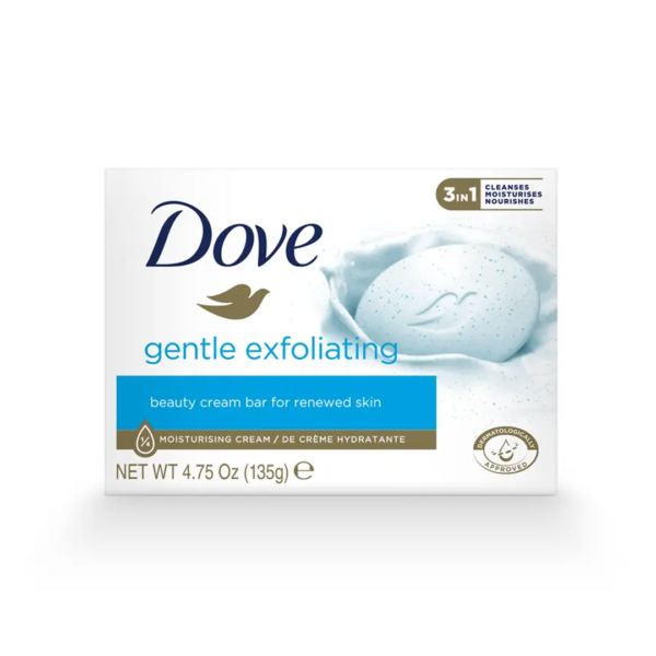 DOVE SOAP 135 G, GENTLE EXFOLIATING