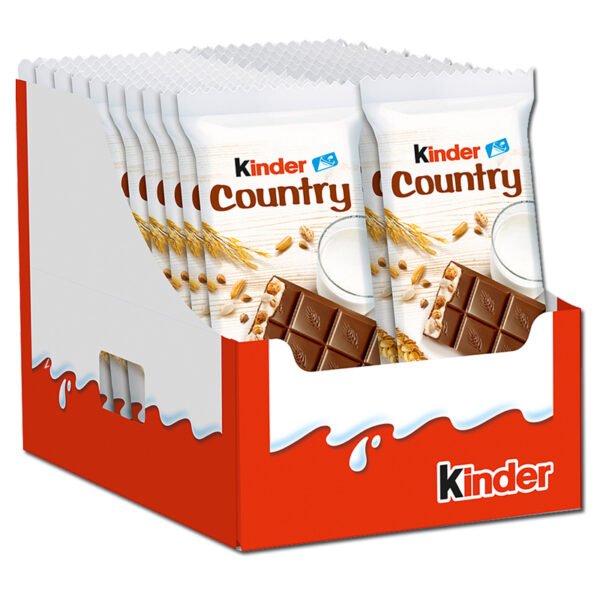KINDER CHOCOLATE COUNTRY 23G X 20 CT
