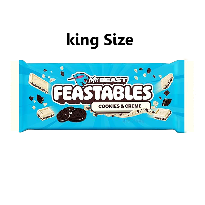 MR BEAST FEASTABLES COOKIES & CREME KING SIZE 2.1 OZ X 24 CT