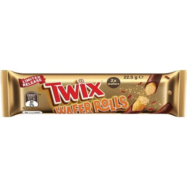 TWIX WAFER ROLL 12 CT