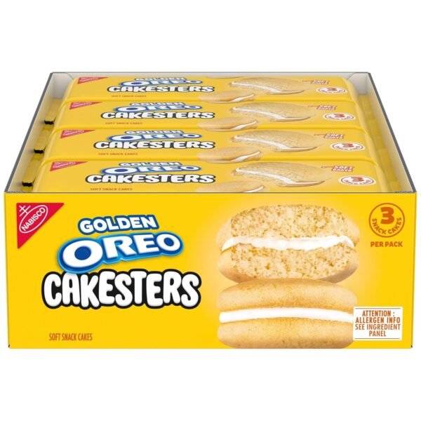 OREO GOLDEN  CAKESTERS , 8 CT