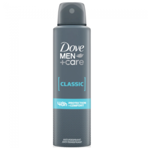 DOVE, MEN SPRAY CLASSIC  150 ML 1 CT
