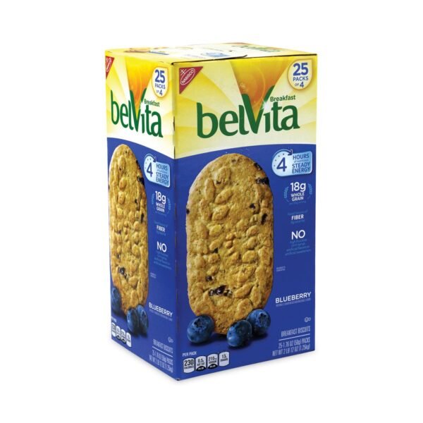 BELVITA , BLUEBERRY 44OZ X 25 CT