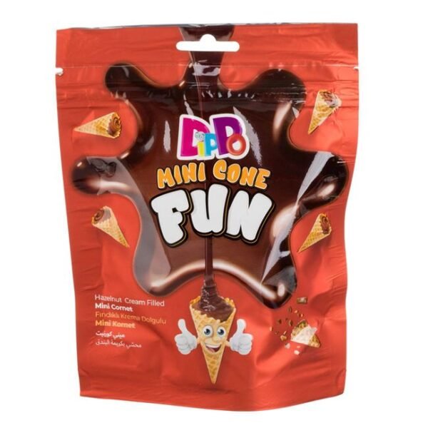 DIPPO MINI CONE HUZELNUT 18 CT