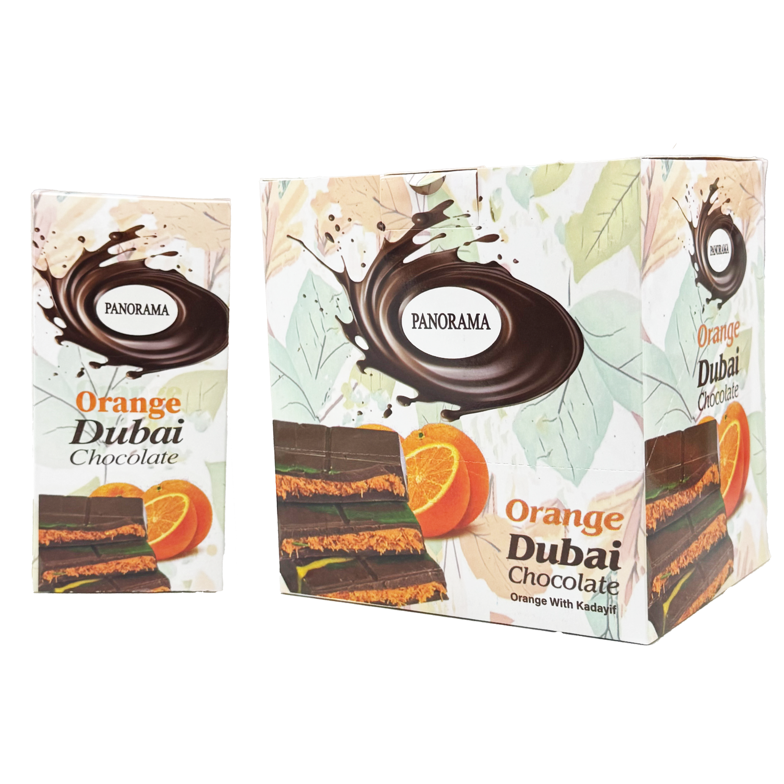 PANORAMA, DUBAI ORANGE CHOCOLATE 12 CT