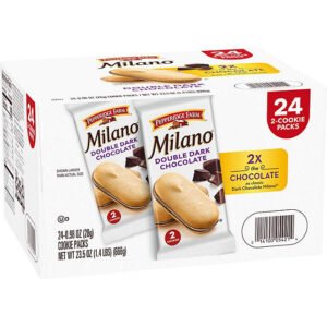 MILANO DOUBLE DARK CHOCOLATE COOKIES 0.89 OZ X 24 CT